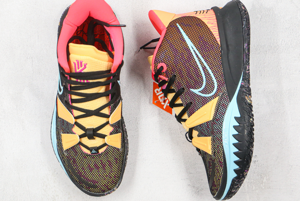 Nike Kyrie 7 Pre Heat EP Black/Multi-Color DC0588-002 - Latest Release from Nike Basketball Nike Kyrie 7 Pre Heat EP Black/Multi-Color DC0588-002 - Latest Release from Nike Basketball