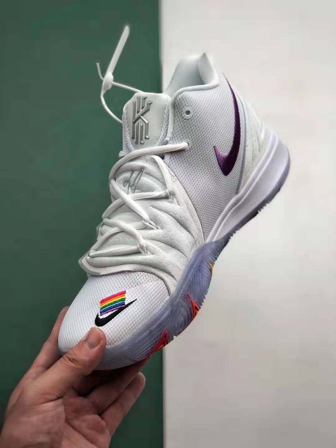 Nike Kyrie 5 BeTrue EP Rainbow Multi-Color CH0521-117 | Unique & Vibrant Basketball Shoes