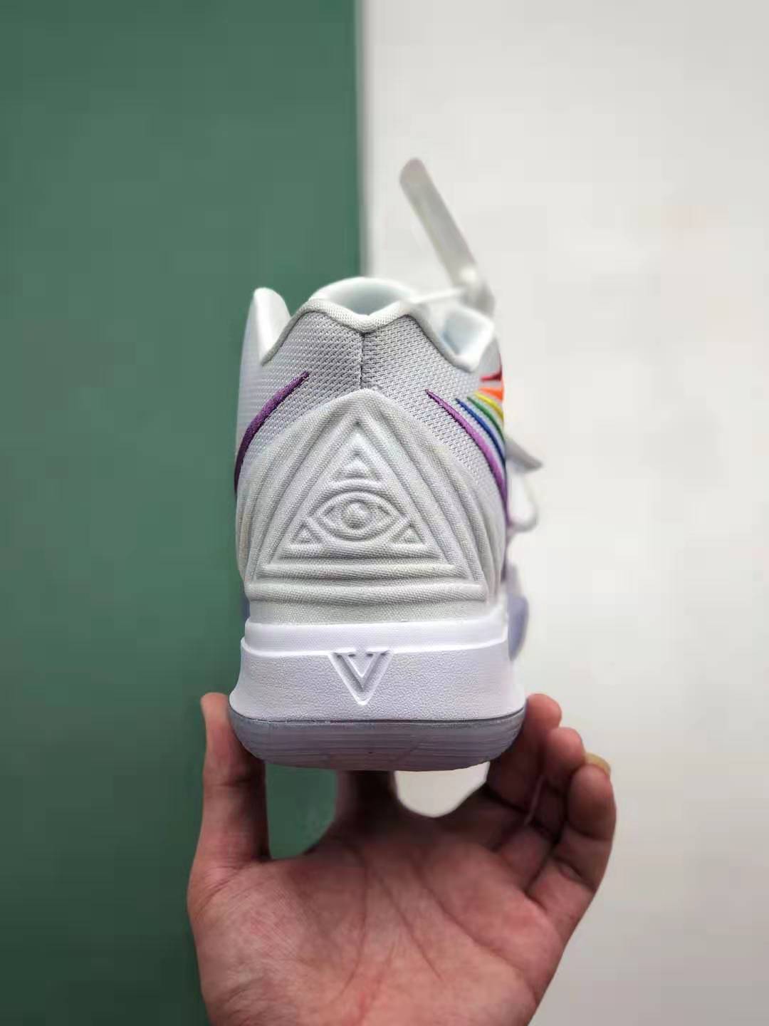 Nike Kyrie 5 BeTrue EP Rainbow Multi-Color CH0521-117 | Unique & Vibrant Basketball Shoes