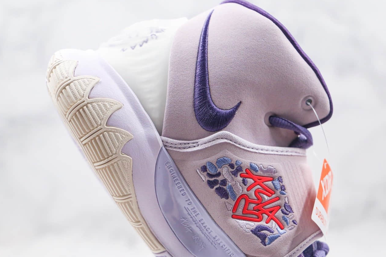 Nike Kyrie 6 'Asia Irving - Barely Grape' CD5031-500 - Shop Now for Exclusive Asian-Inspired Colorway! Nike Kyrie 6 'Asia Irving - Barely Grape' CD5031-500 - Shop Now for Exclusive Asian-Inspired Colorway!